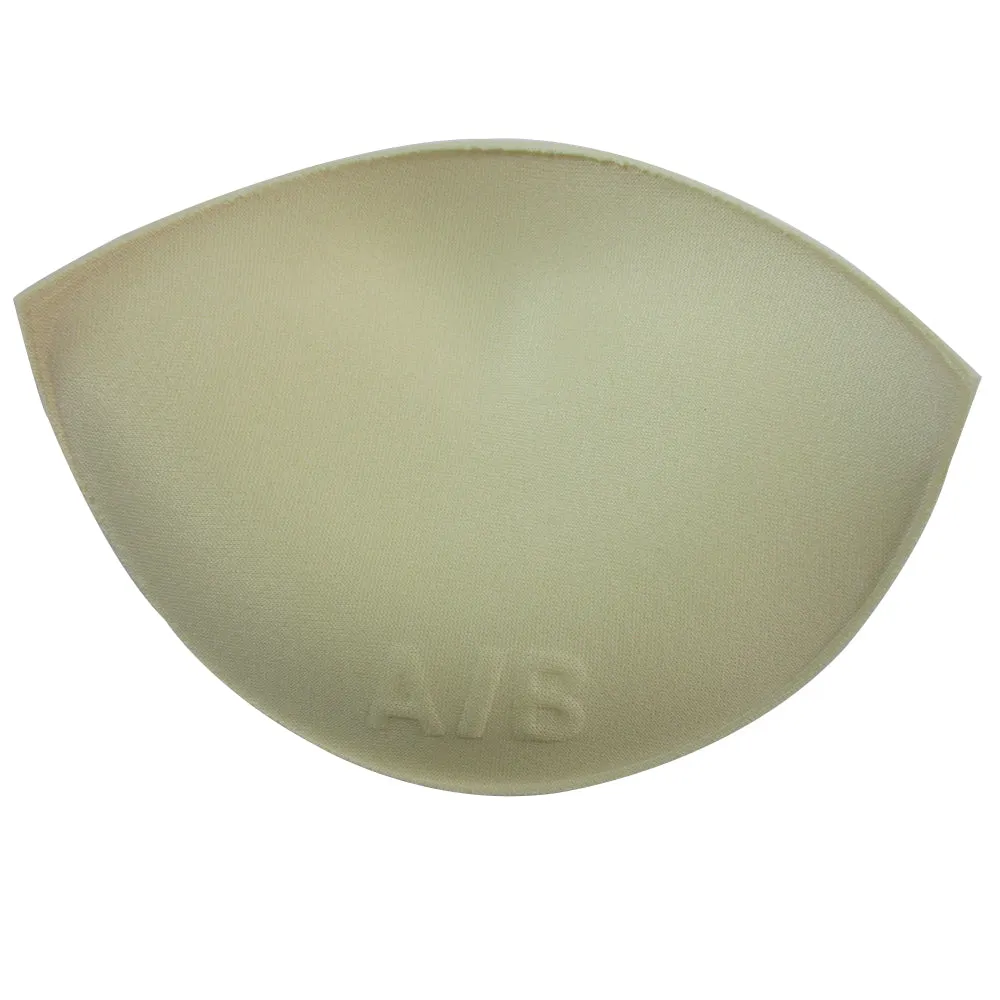 2 Pair Crescent Foam Bra Insert Shaper Pad Push Up Bikini Bust Enhance Cleavager