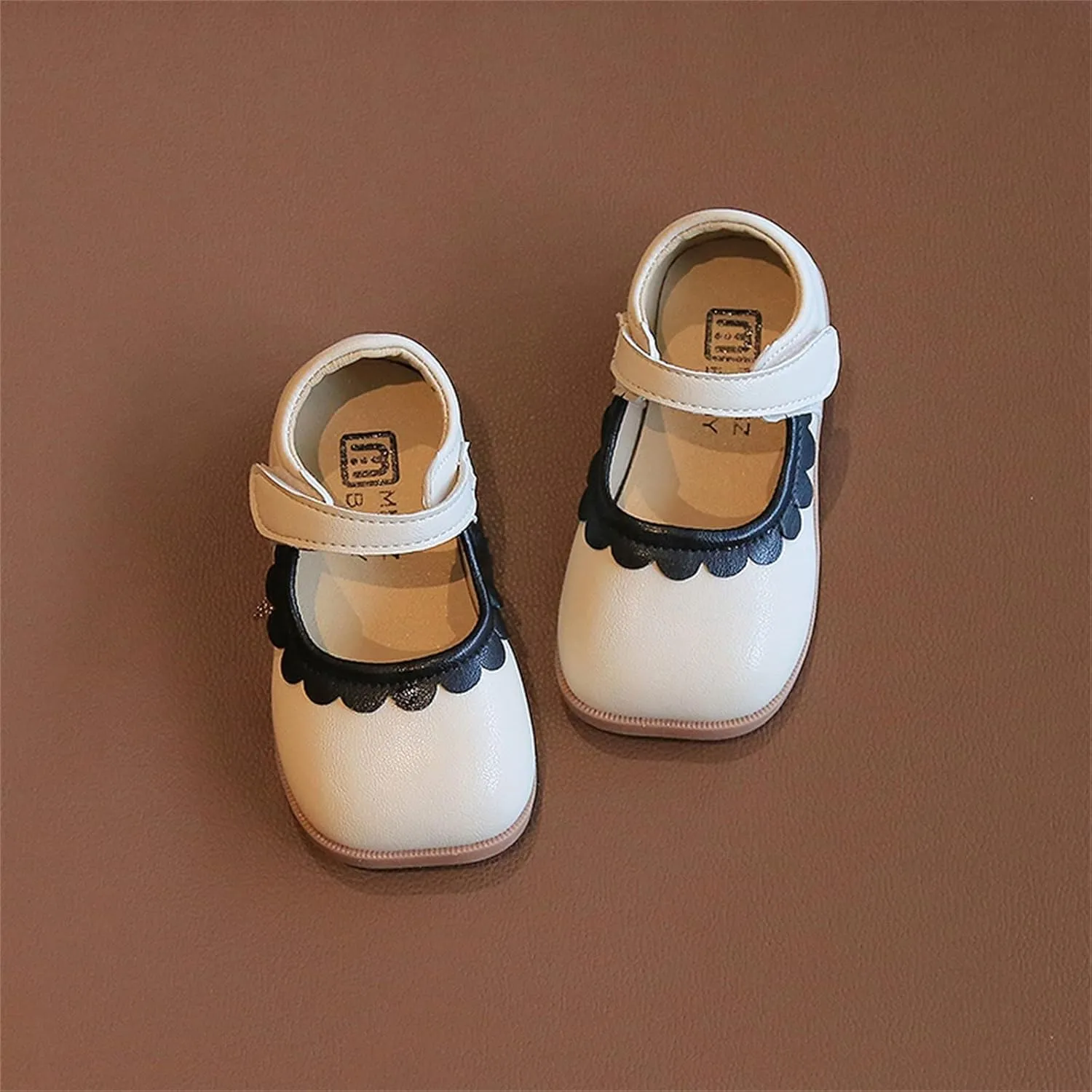 6t Rain Boots Girl Summer and Autumn Girls Boots Cute Flat Solid Color Lace Hook Loop Casual Boots with Bows Girls