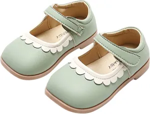 6t Rain Boots Girl Summer and Autumn Girls Boots Cute Flat Solid Color Lace Hook Loop Casual Boots with Bows Girls