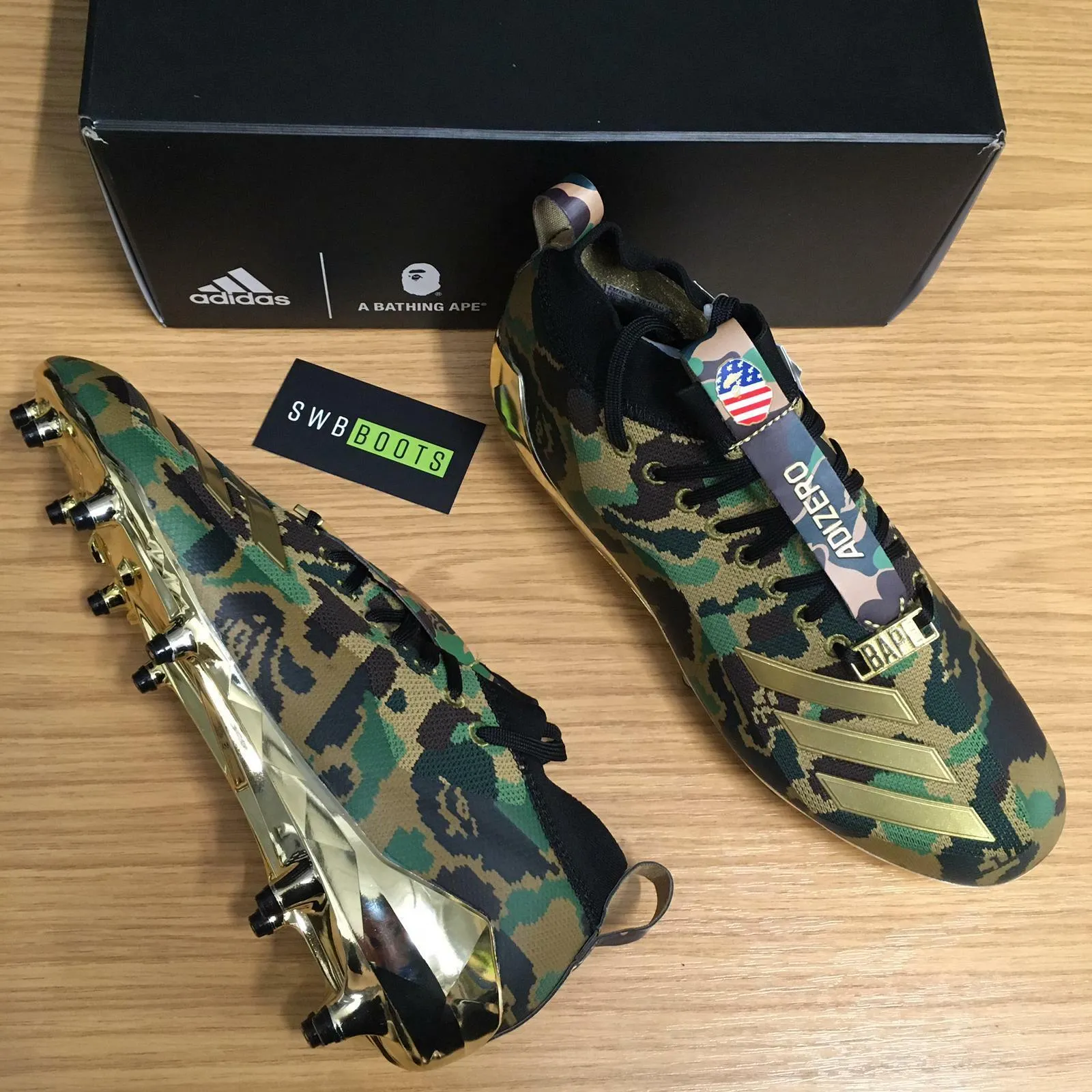 adidas X BAPE Cleats Mens - Camo*