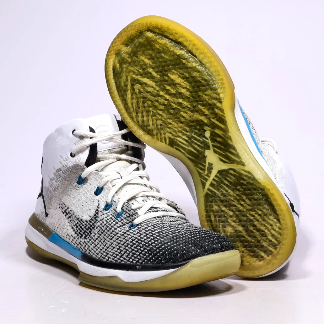 Air Jordan High-Top Sneakers Fabric White Colour For Men