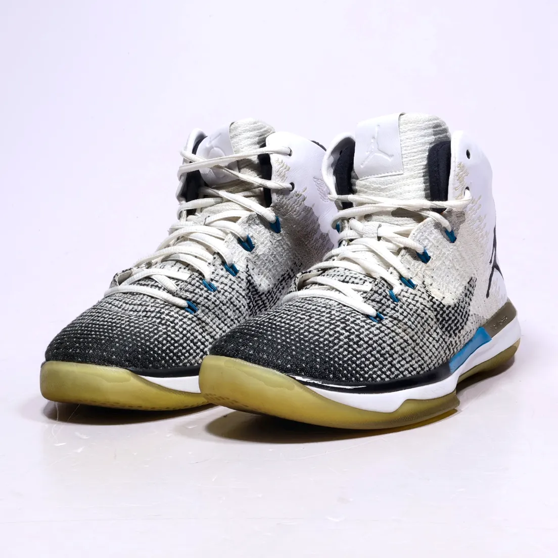 Air Jordan High-Top Sneakers Fabric White Colour For Men