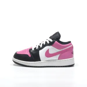 Air Jordan Jordan 1 Low Low-Top Sneakers Leather Pink Color For Women