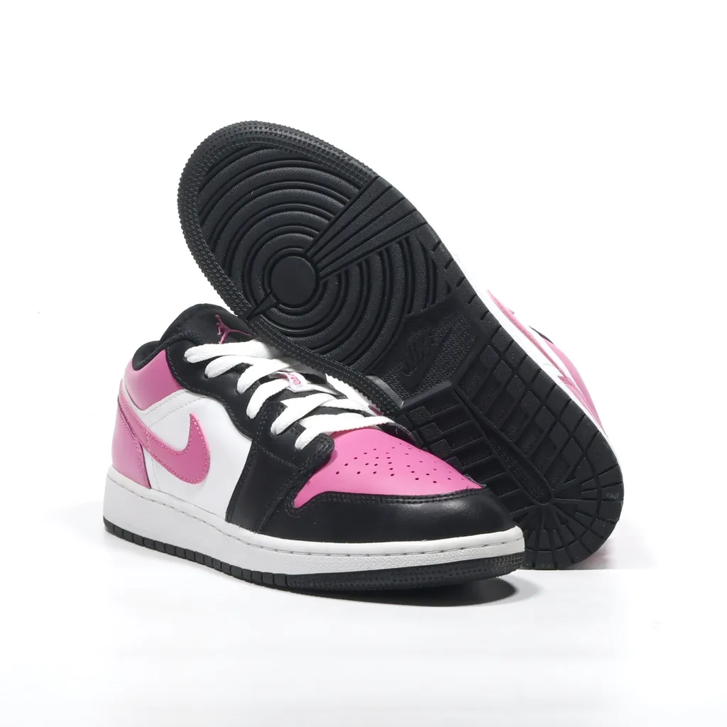 Air Jordan Jordan 1 Low Low-Top Sneakers Leather Pink Color For Women