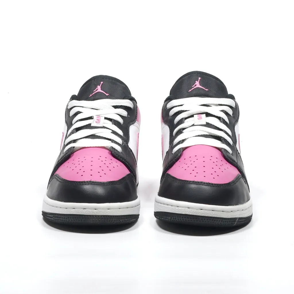Air Jordan Jordan 1 Low Low-Top Sneakers Leather Pink Color For Women