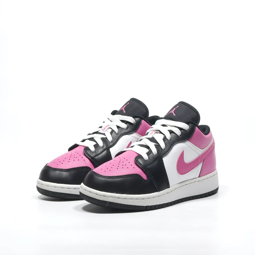 Air Jordan Jordan 1 Low Low-Top Sneakers Leather Pink Color For Women