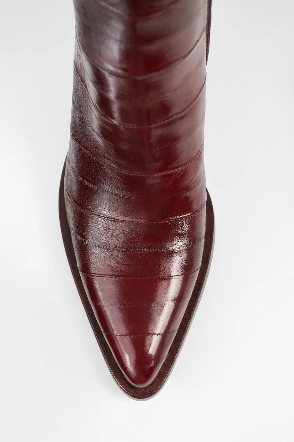 AUSTIN passion-red texan boots.