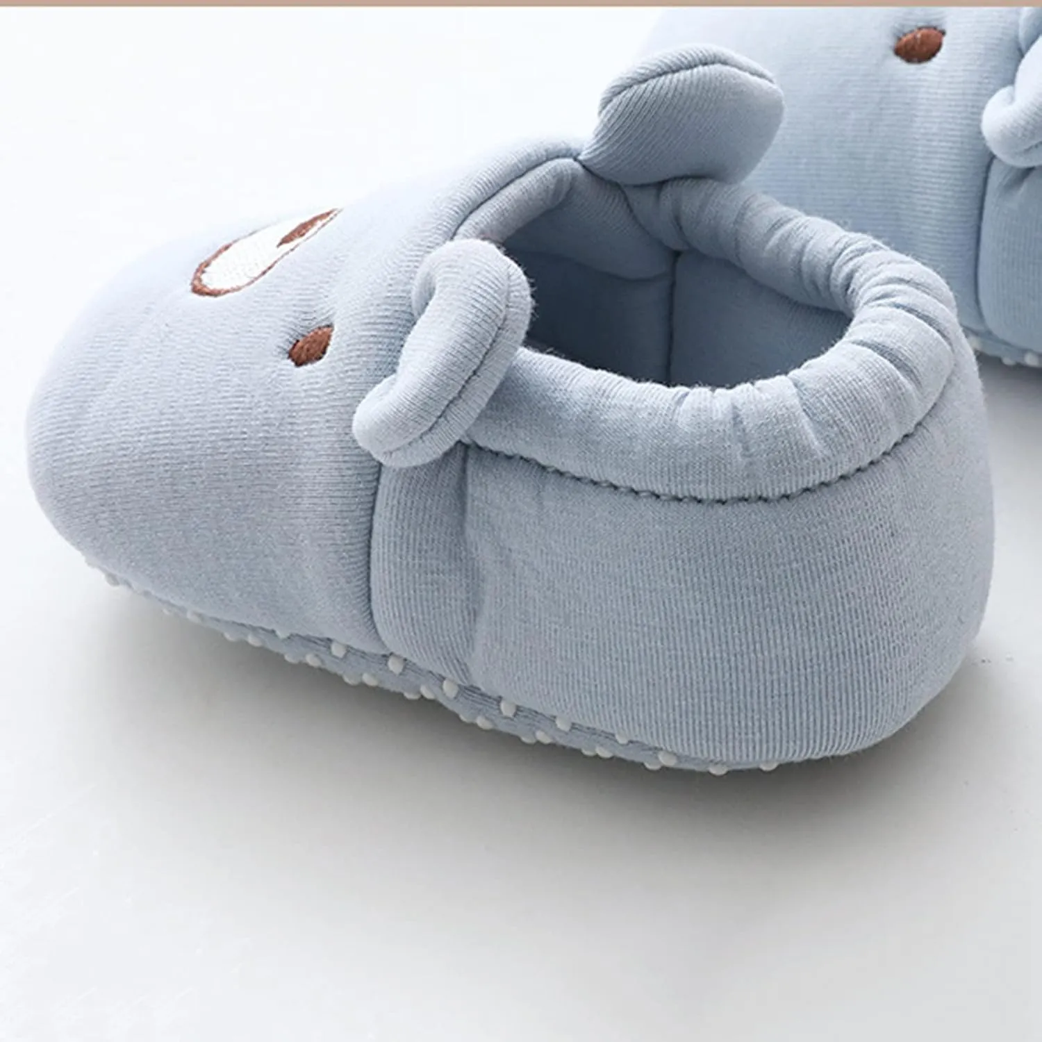 Baby First Walking Shoes Non-Slip Toddler Sock Shoes Toddler Girls Boys Slip On Sneakers Infant Slippers Lightweight