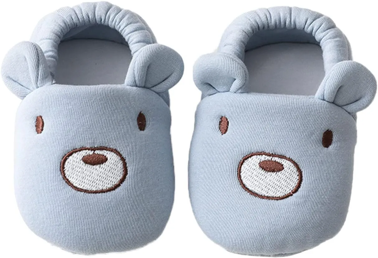 Baby First Walking Shoes Non-Slip Toddler Sock Shoes Toddler Girls Boys Slip On Sneakers Infant Slippers Lightweight
