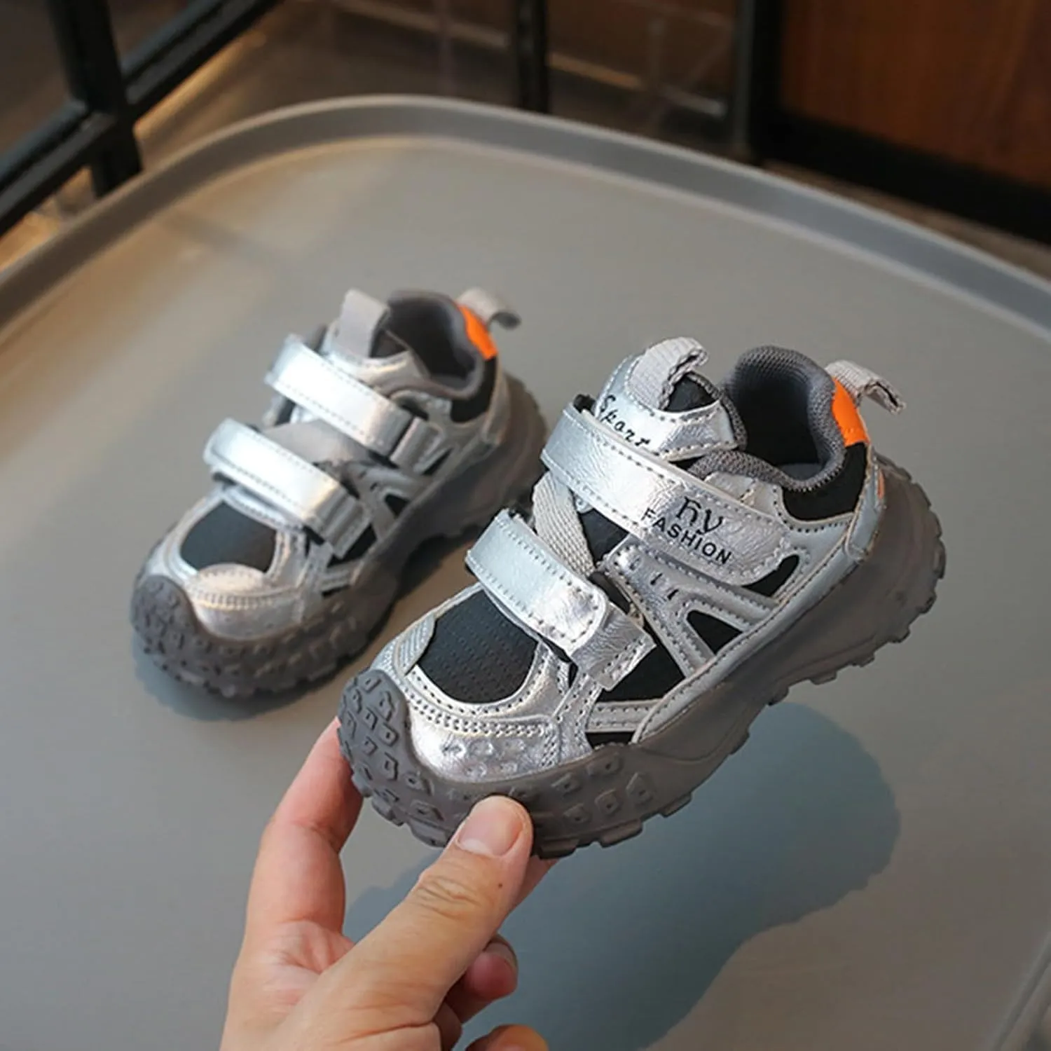 Baby Kids Walking Sneaker Boys Girls Unisex-Child Running Tennis Shoes School Spring Hook and Loops Strap Casual Shoes