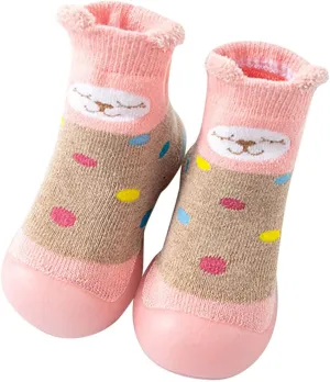 Baby Shoes,Infant Boys Girls Animal Prints Cartoon Socks Shoes Mesh The Floor Socks Non Slip Prewalker Shoes