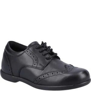 Black Bridget Senior School Shoes
