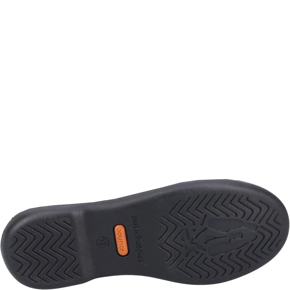 Black Bridget Senior School Shoes