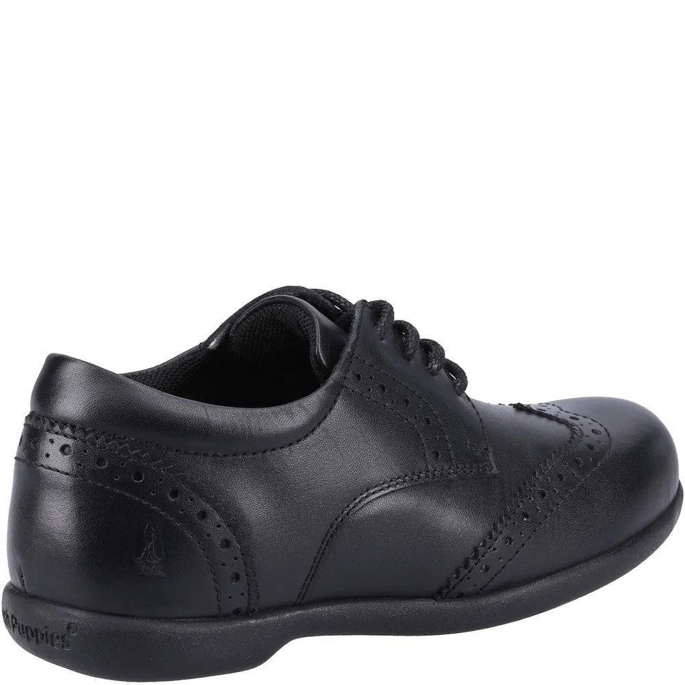 Black Bridget Senior School Shoes