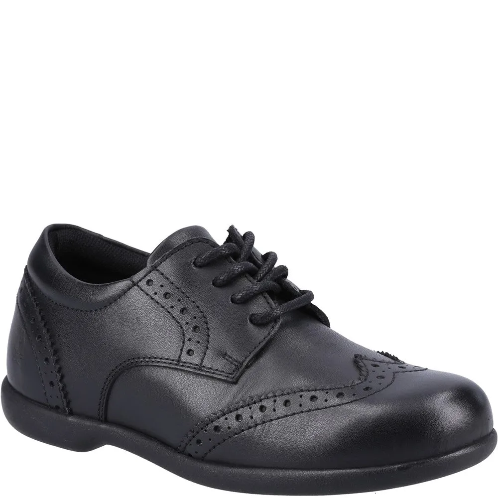 Black Bridget Senior School Shoes
