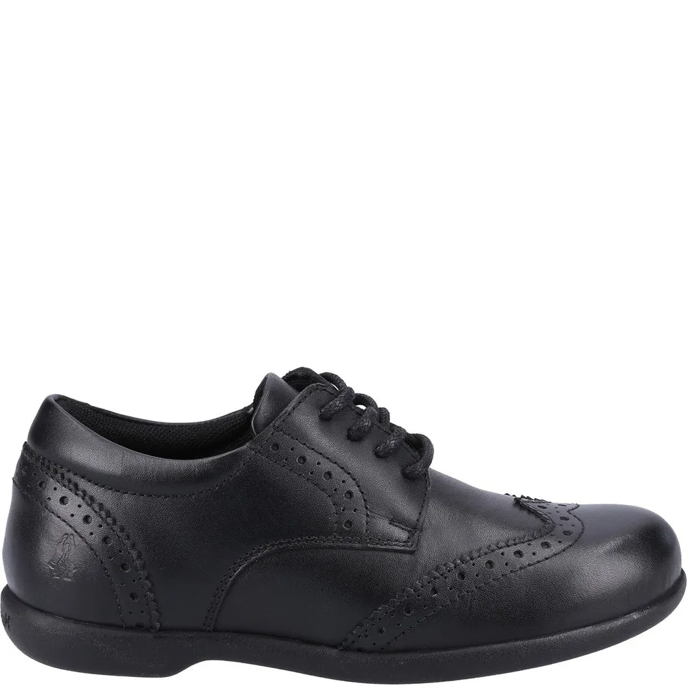 Black Bridget Senior School Shoes