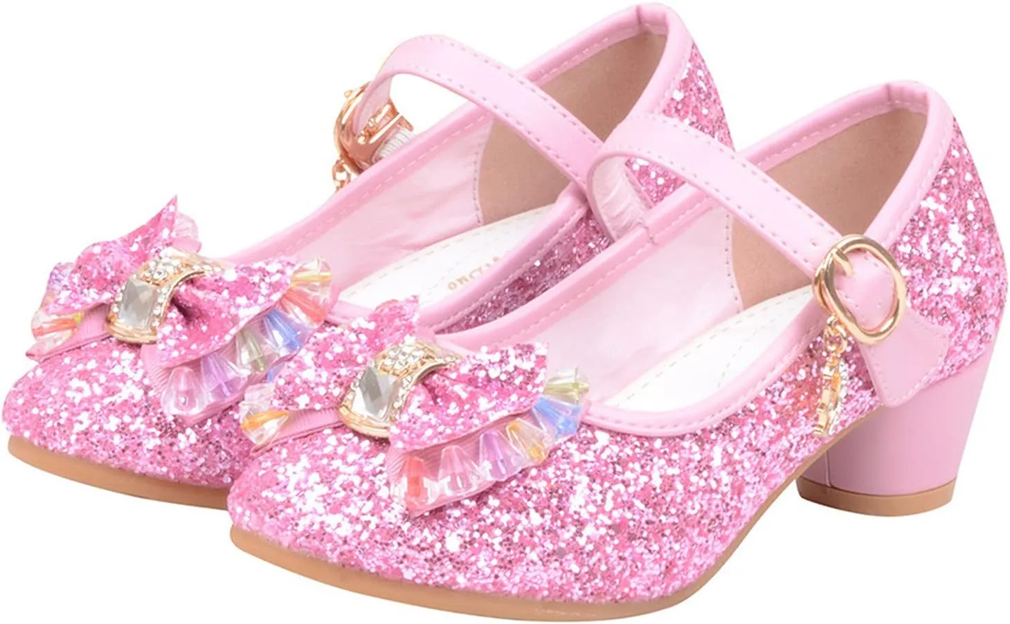 Black Shoes for Girls,Baby Kids Pearl Sandals Crystal Princess Shoes Bling Girls Infant Bowknot Baby Shoes Cute Shoes