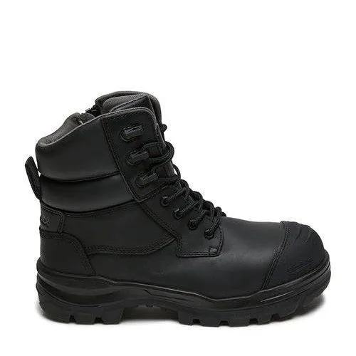Blundstone RotoFlex Black Water-Resistant Zip Side Safety Boot - 8561