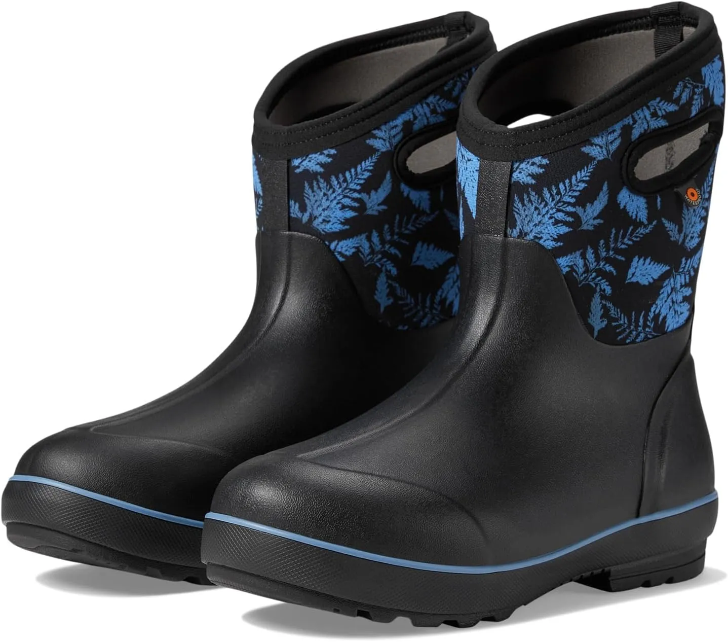 BOGS Women's Classic Ii Mid-Ferns Rain Boot