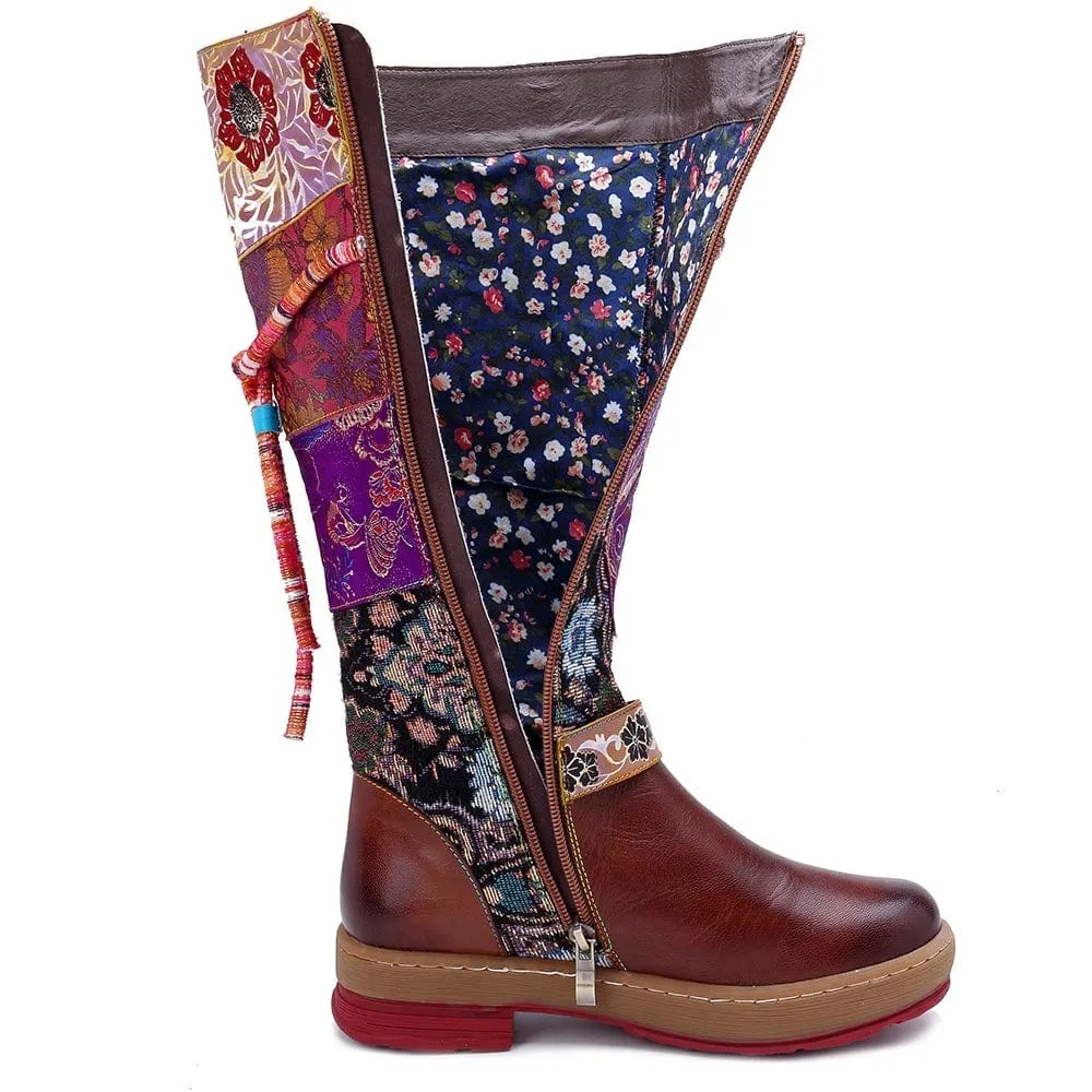 Bohemian Vintage Handmade Leather Boots