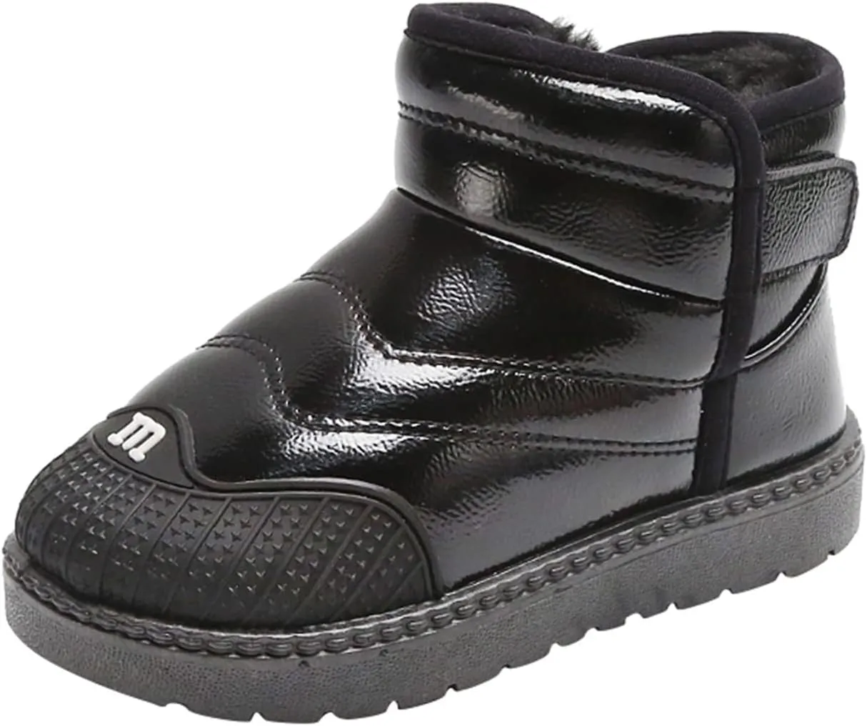Boots Size 1 Baby Shoes Toddler Boots Fashion Soft Bottom Toddler Shoes Plus Velvet Thick Non Slip Toddler Boots Size 9