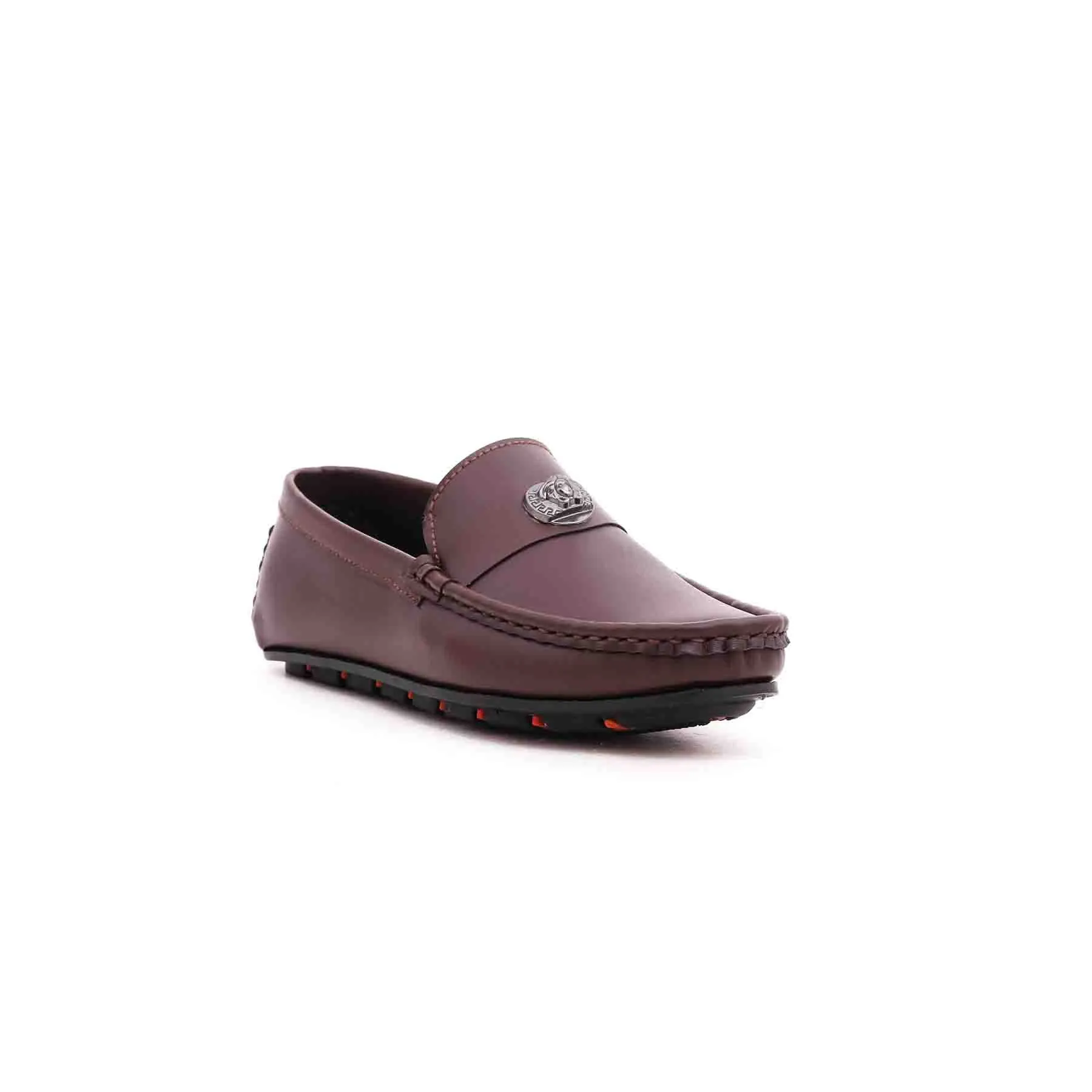 Boys Coffee Formal Moccasin KD0446