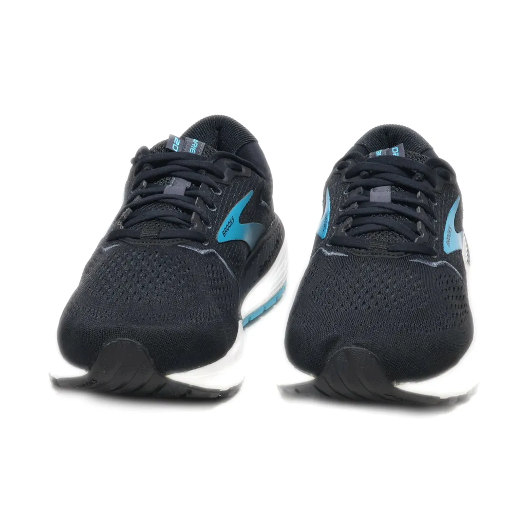 Brooks Ariel 20 Low-Top Sneakers Leather Black Colour For Men