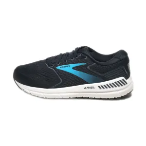 Brooks Ariel 20 Low-Top Sneakers Leather Black Colour For Men
