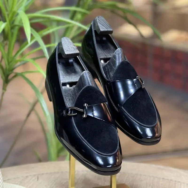 Chromura Auburnyx Office Monk Straps