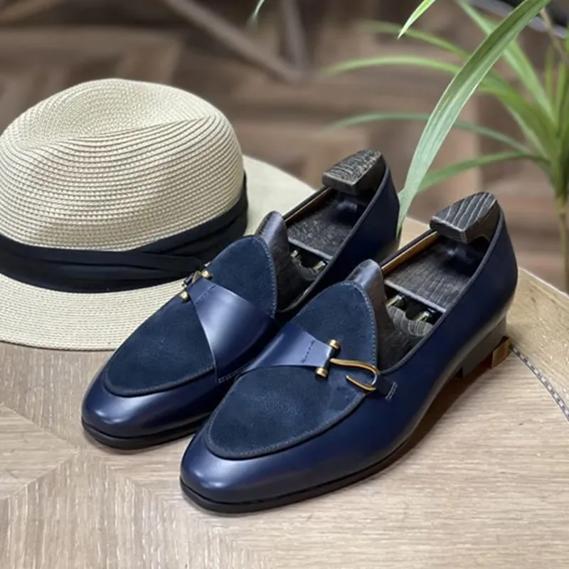 Chromura Auburnyx Office Monk Straps