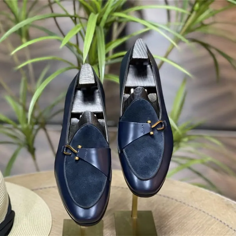 Chromura Auburnyx Office Monk Straps