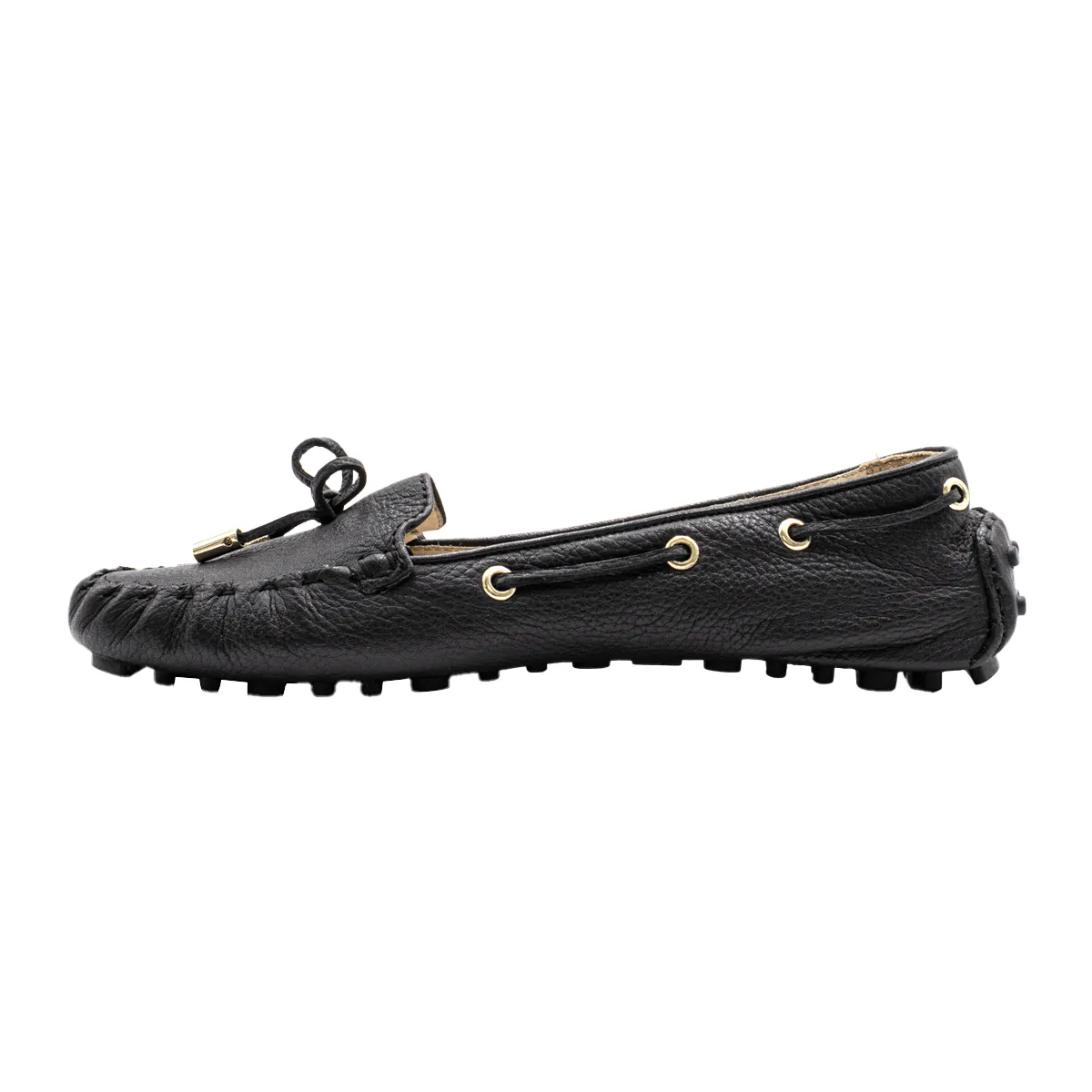Cole Haan Cary Moccasins Leather Black Colour For Women