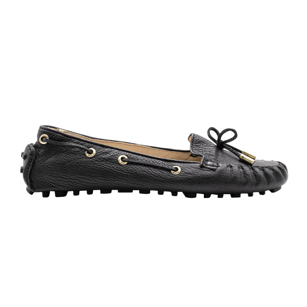 Cole Haan Cary Moccasins Leather Black Colour For Women