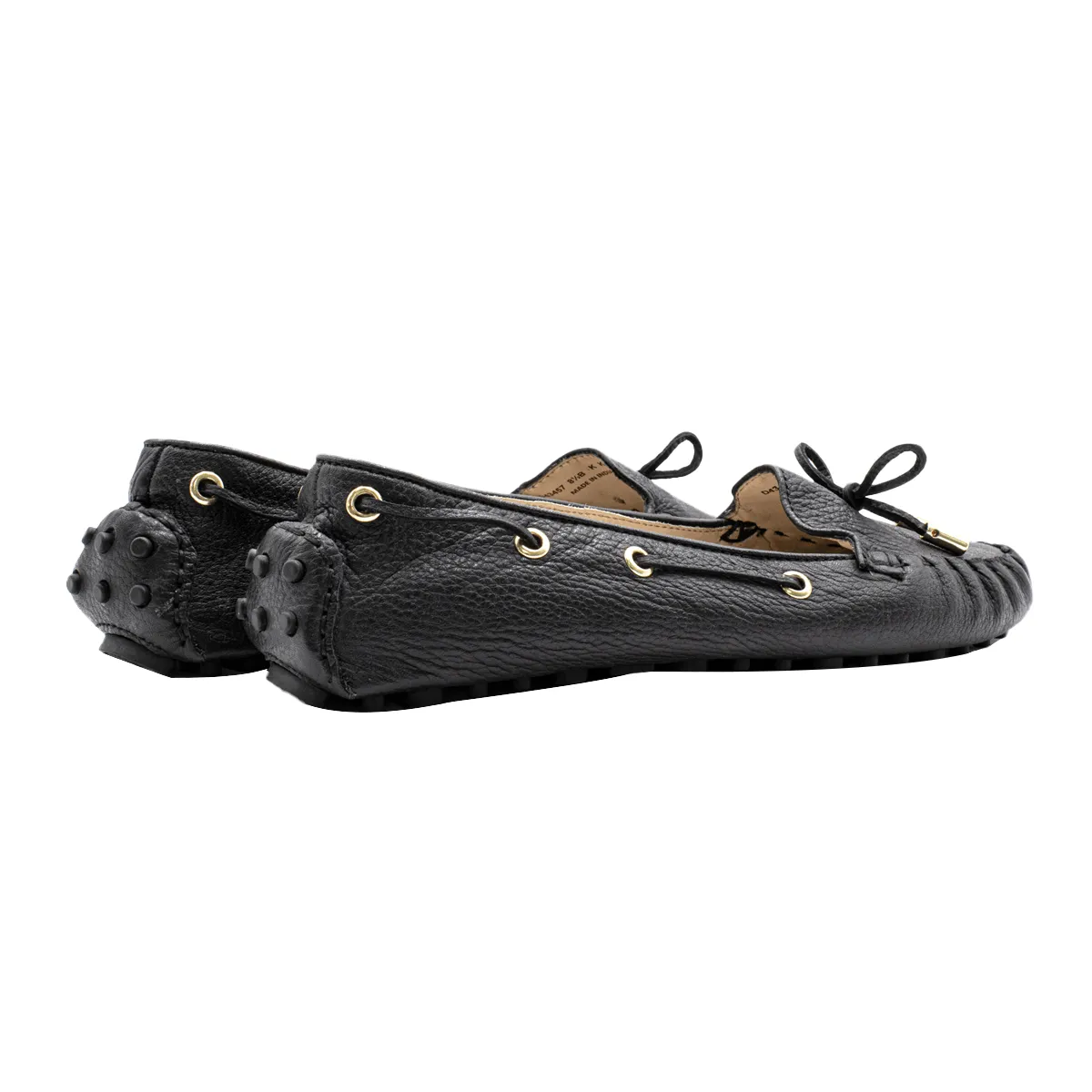 Cole Haan Cary Moccasins Leather Black Colour For Women