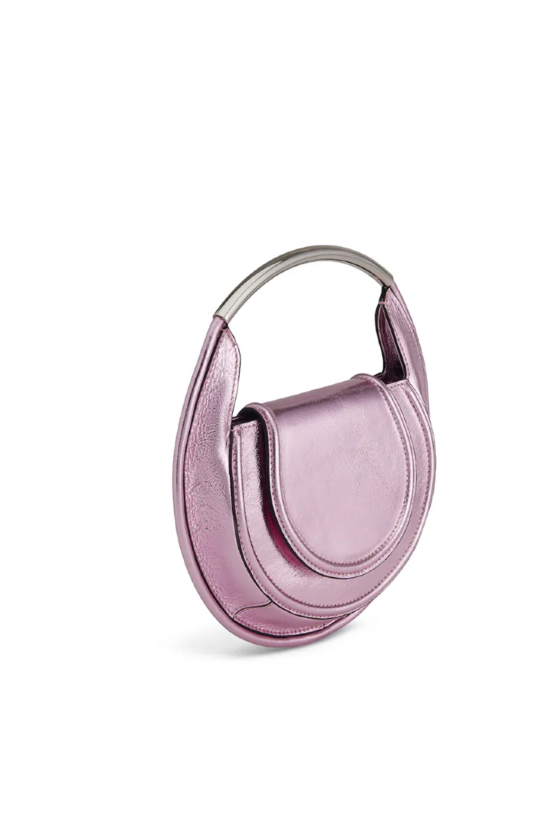 COSMOS ROSE QUARTZ TOP HANDLE BAG