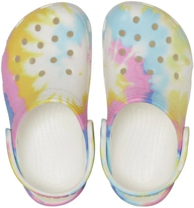 Crocs Kids' Classic Tie Dye Clogs (Infant/Toddler/Little Kid/Big Kid)