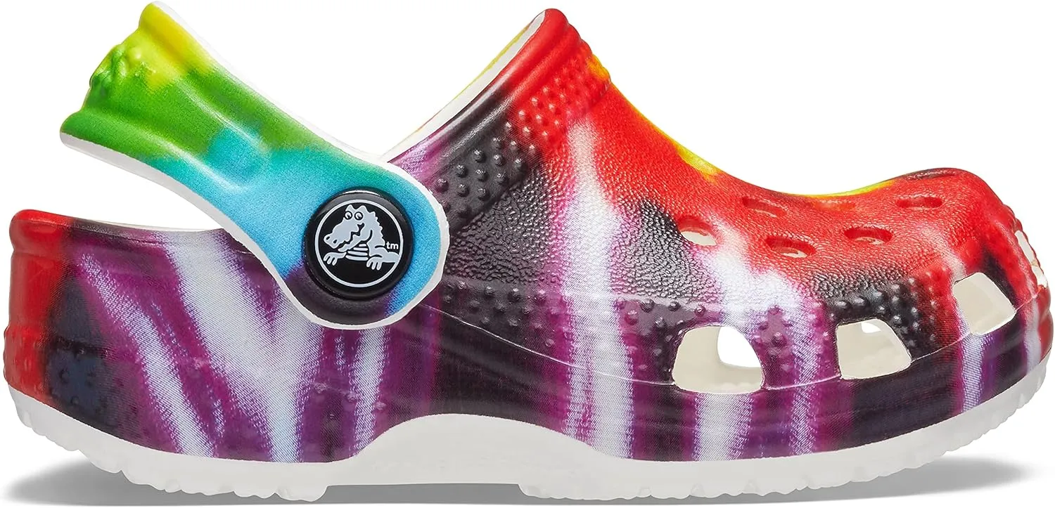 Crocs Kids' Classic Tie Dye Clogs (Infant/Toddler/Little Kid/Big Kid)