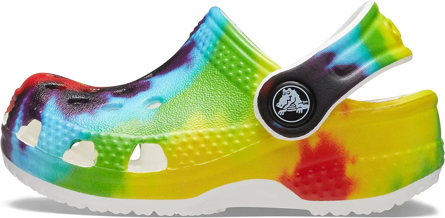 Crocs Kids' Classic Tie Dye Clogs (Infant/Toddler/Little Kid/Big Kid)