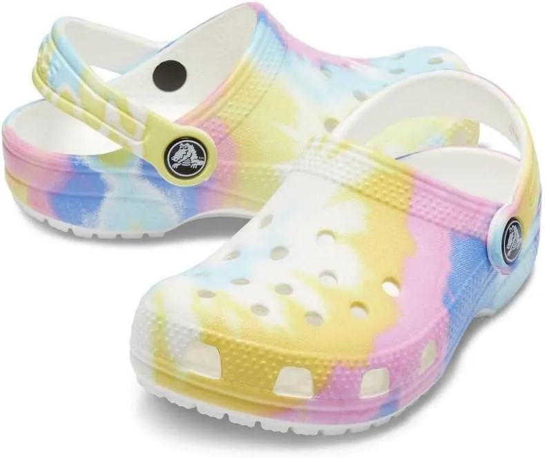 Crocs Kids' Classic Tie Dye Clogs (Infant/Toddler/Little Kid/Big Kid)