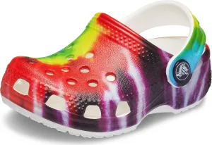 Crocs Kids' Classic Tie Dye Clogs (Infant/Toddler/Little Kid/Big Kid)
