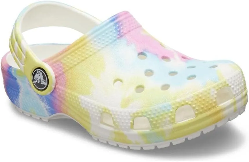 Crocs Kids' Classic Tie Dye Clogs (Infant/Toddler/Little Kid/Big Kid)