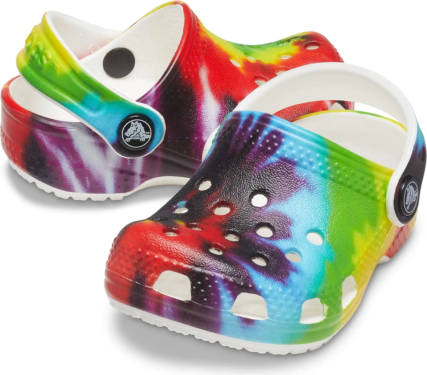 Crocs Kids' Classic Tie Dye Clogs (Infant/Toddler/Little Kid/Big Kid)