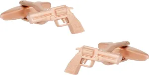 Cuff-Daddy Golden Gun Cufflinks with Presentation Box