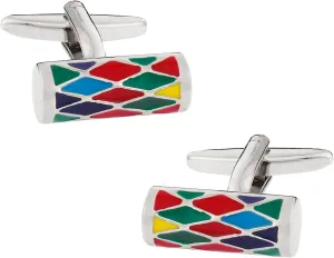 Cuff-Daddy Harlequin Cufflinks with Presentation Box