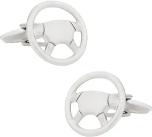Cuff-Daddy Steering Wheel Automotive Car Cufflinks with Presentation Box
