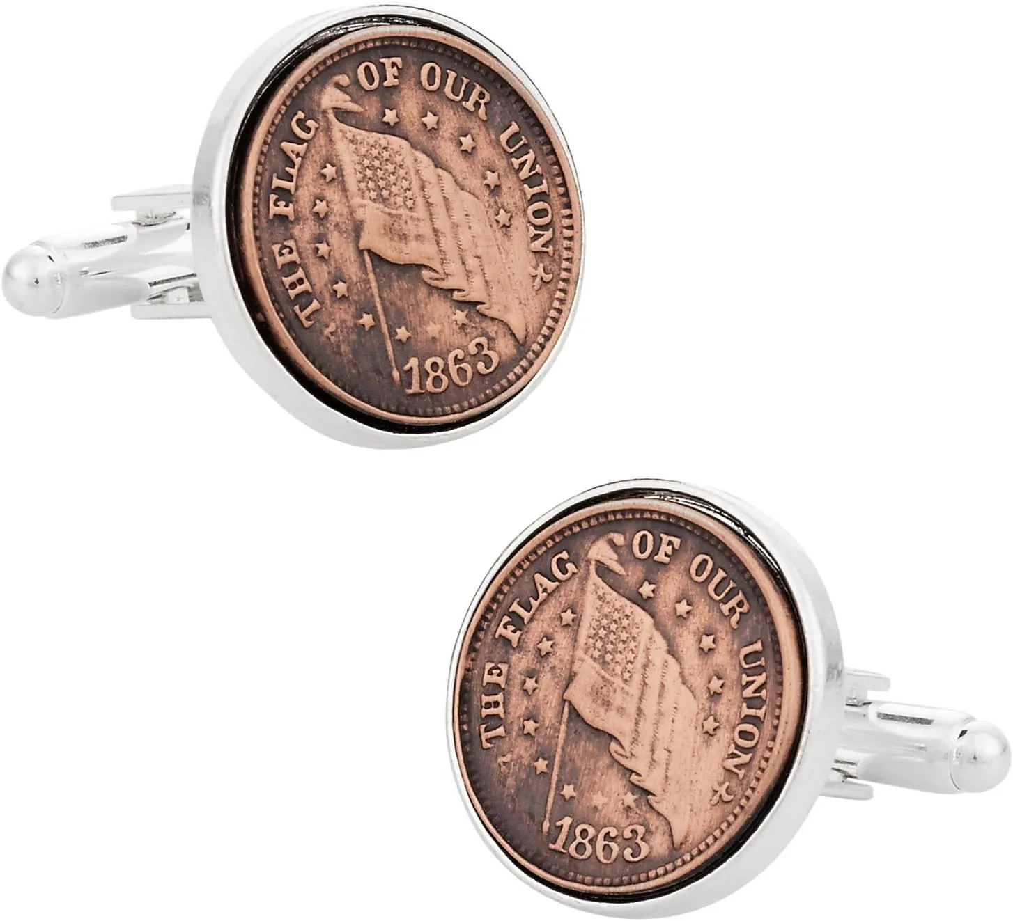 Cuff-Daddy The Flag of Our Union Cufflinks with Presentation Box