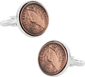 Cuff-Daddy The Flag of Our Union Cufflinks with Presentation Box