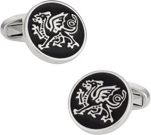 Cuff-Daddy Welsh Dragon Cufflinks with Presentation Box