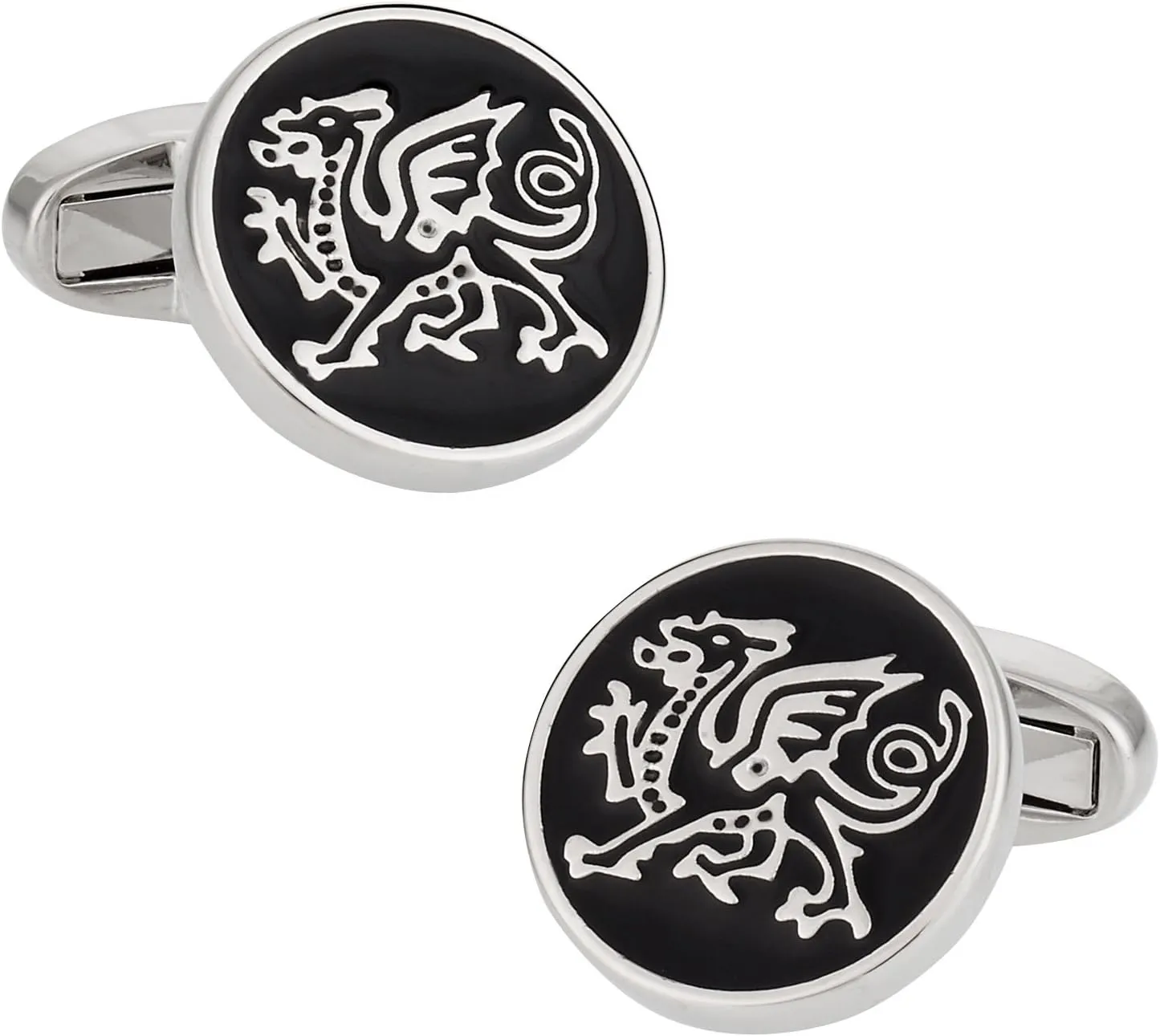 Cuff-Daddy Welsh Dragon Cufflinks with Presentation Box