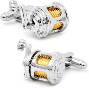 Cufflinks, Inc. Fishing Reel Cufflinks